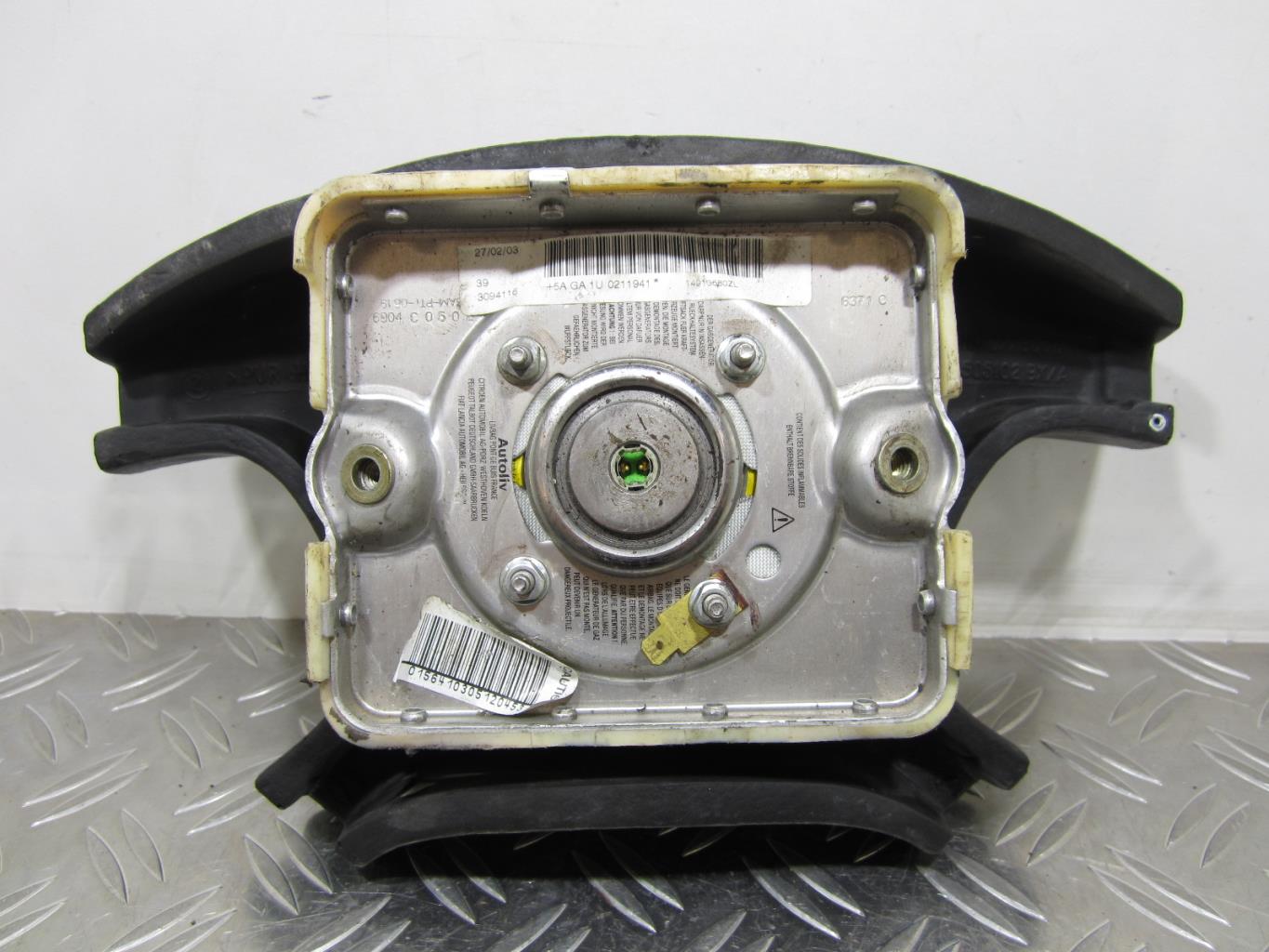 Air bag conducteur PEUGEOT 806 – 14913680ZL / 1870778000