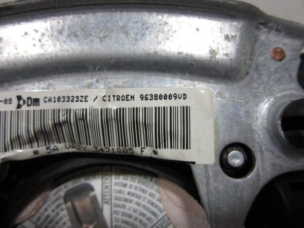 Air bag conducteur CITROEN C3 1 – 96380009VD