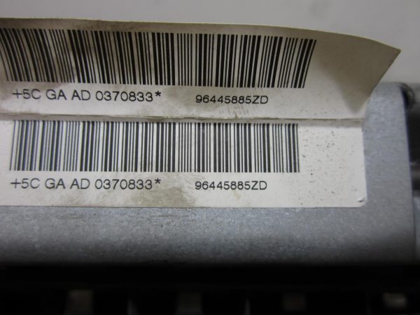 Air bag avant gauche PEUGEOT 407 – 96445885ZD / 96445885