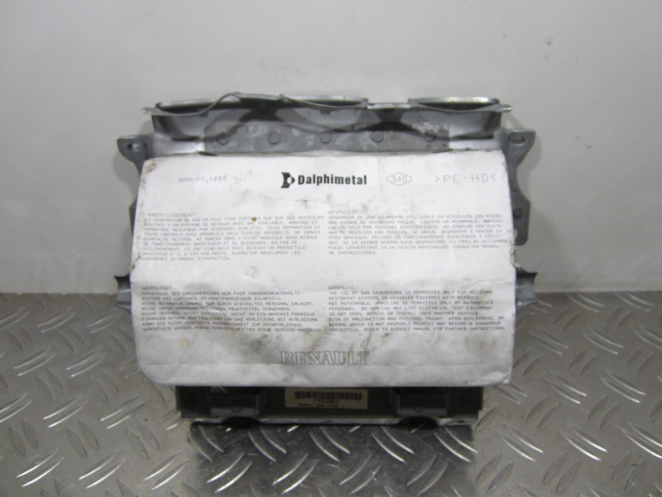 Air bag passager RENAULT CLIO 2 PHASE 1 – 8200197820