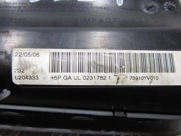 Air bag passager PEUGEOT 107 PHASE 2 – 73910YV010