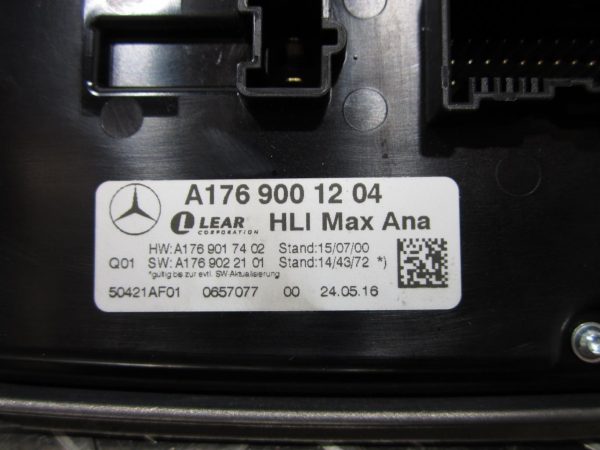 Module électronique MERCEDES CLASSE A 176 PHASE 2 – A1769001204