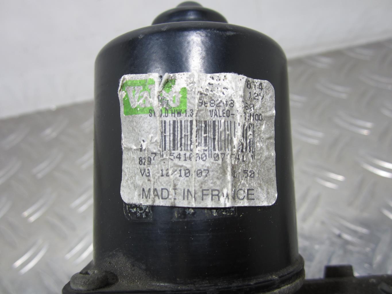 Moteur essuie glace avant gauche CITROEN C4 PICASSO 1 – 53630337 / 53630317