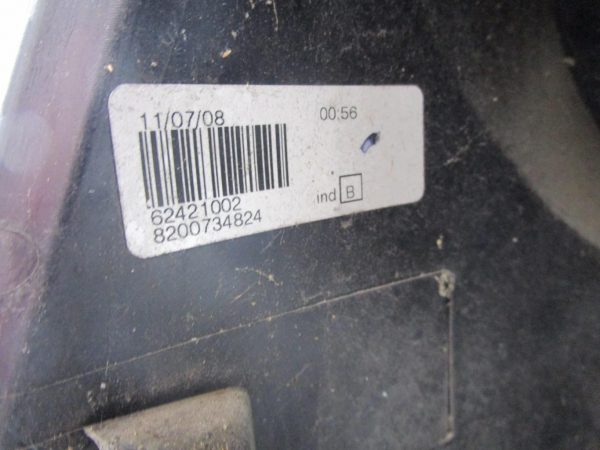 Feu arriere principal droit (feux) DACIA SANDERO 1 – 8200734824
