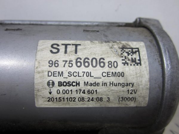 Demarreur PEUGEOT 308 2 – 9675660680