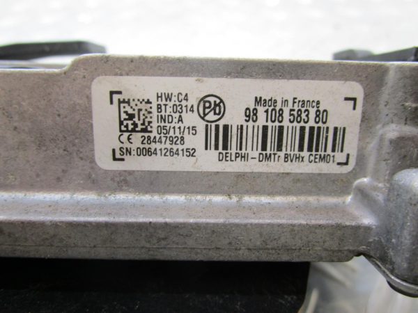 ECU start stop PEUFEOT 308 2 PHASE 1 – 9810858380