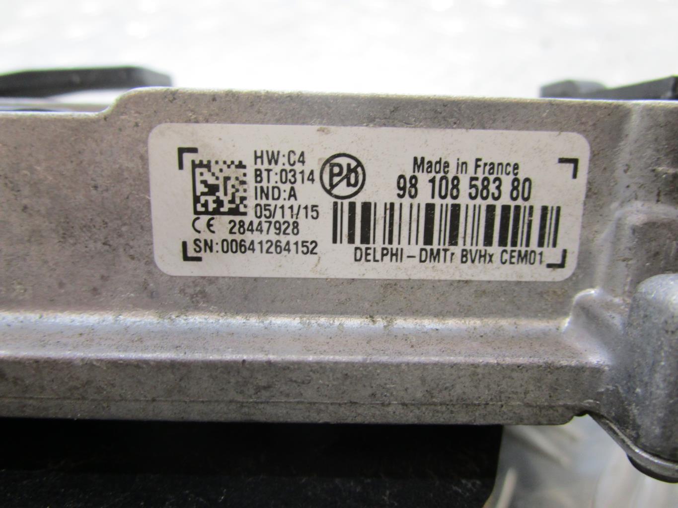 ECU start stop PEUFEOT 308 2 PHASE 1 – 9810858380