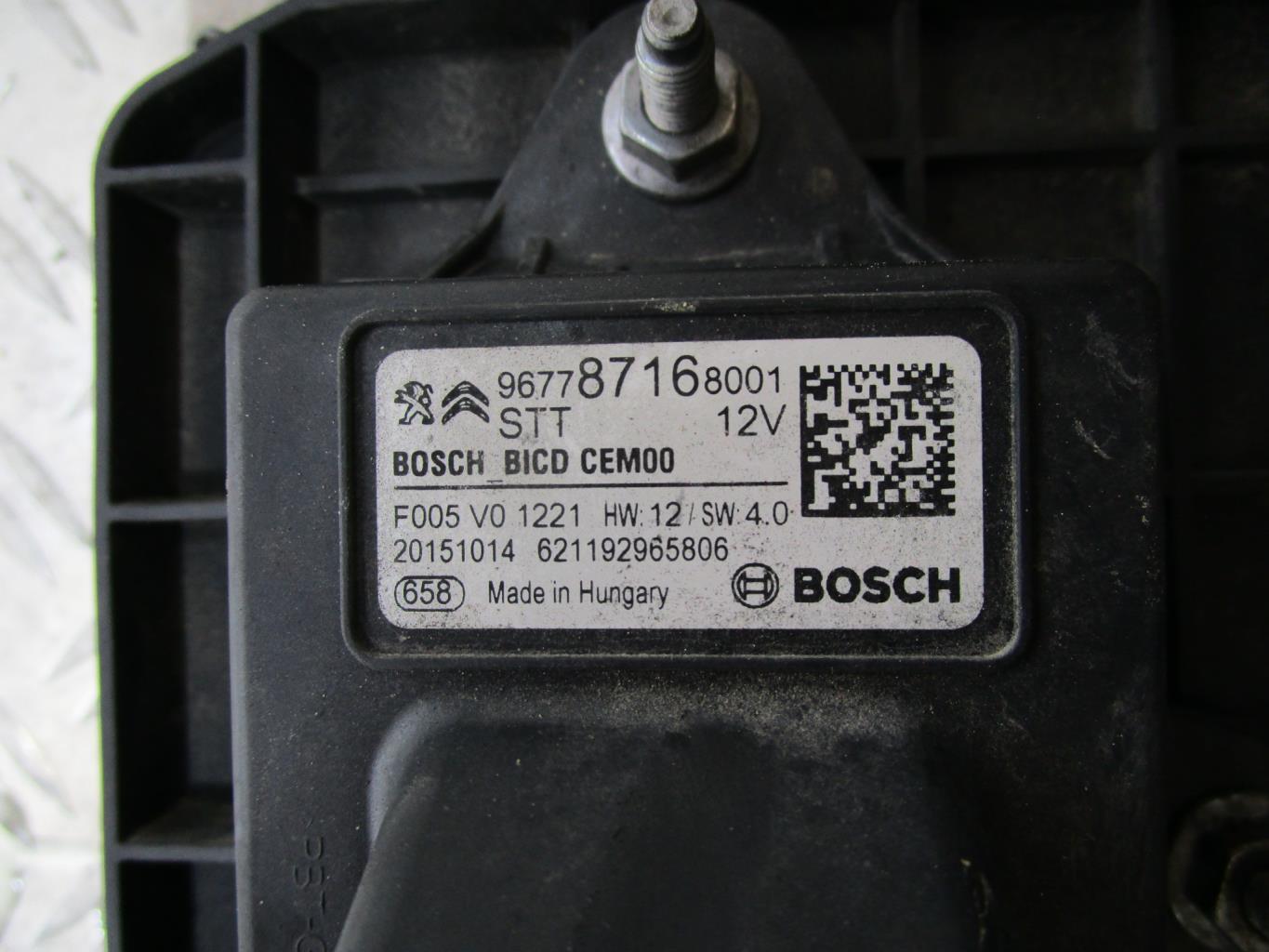 ECU start stop PEUFEOT 308 2 PHASE 1 – 9810858380
