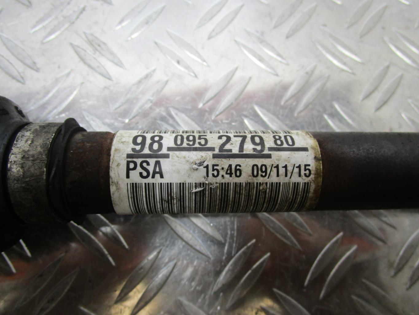 Cardan droit (transmission) PEUGEOT 308 2 PHASE 1 – 9809527980