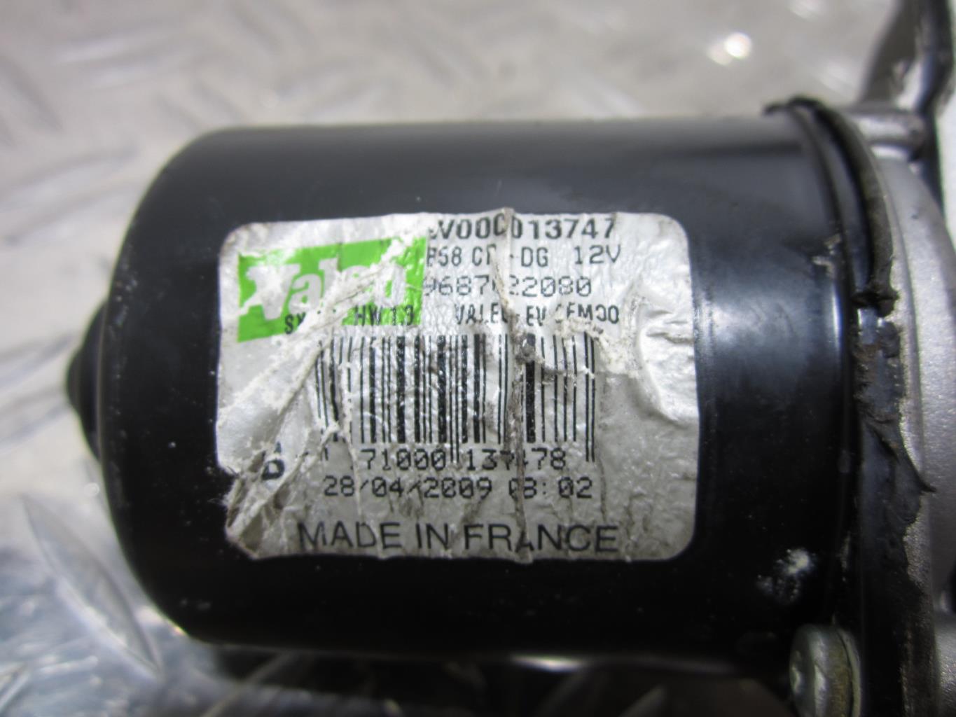 Moteur essuie glace avant droit CITROEN C4 GRAND PICASSO 1 – 9687622080