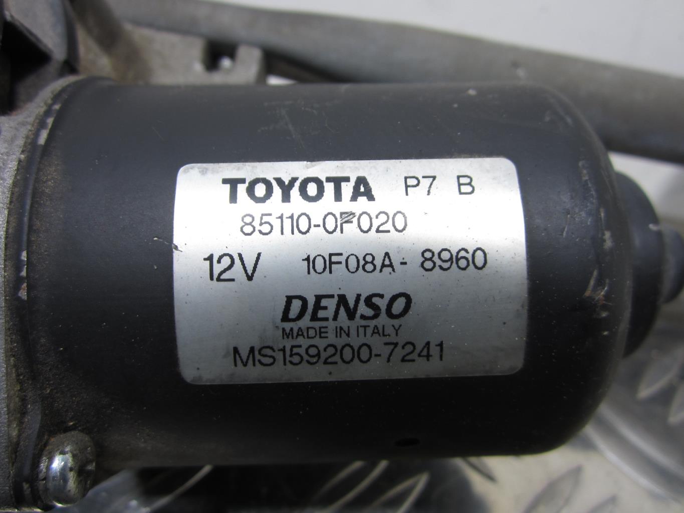 Moteur d’essuie glace avant TOYOTA COROLLA VERSO 2 PHASE 1 – 851100F020 / MS1592007241