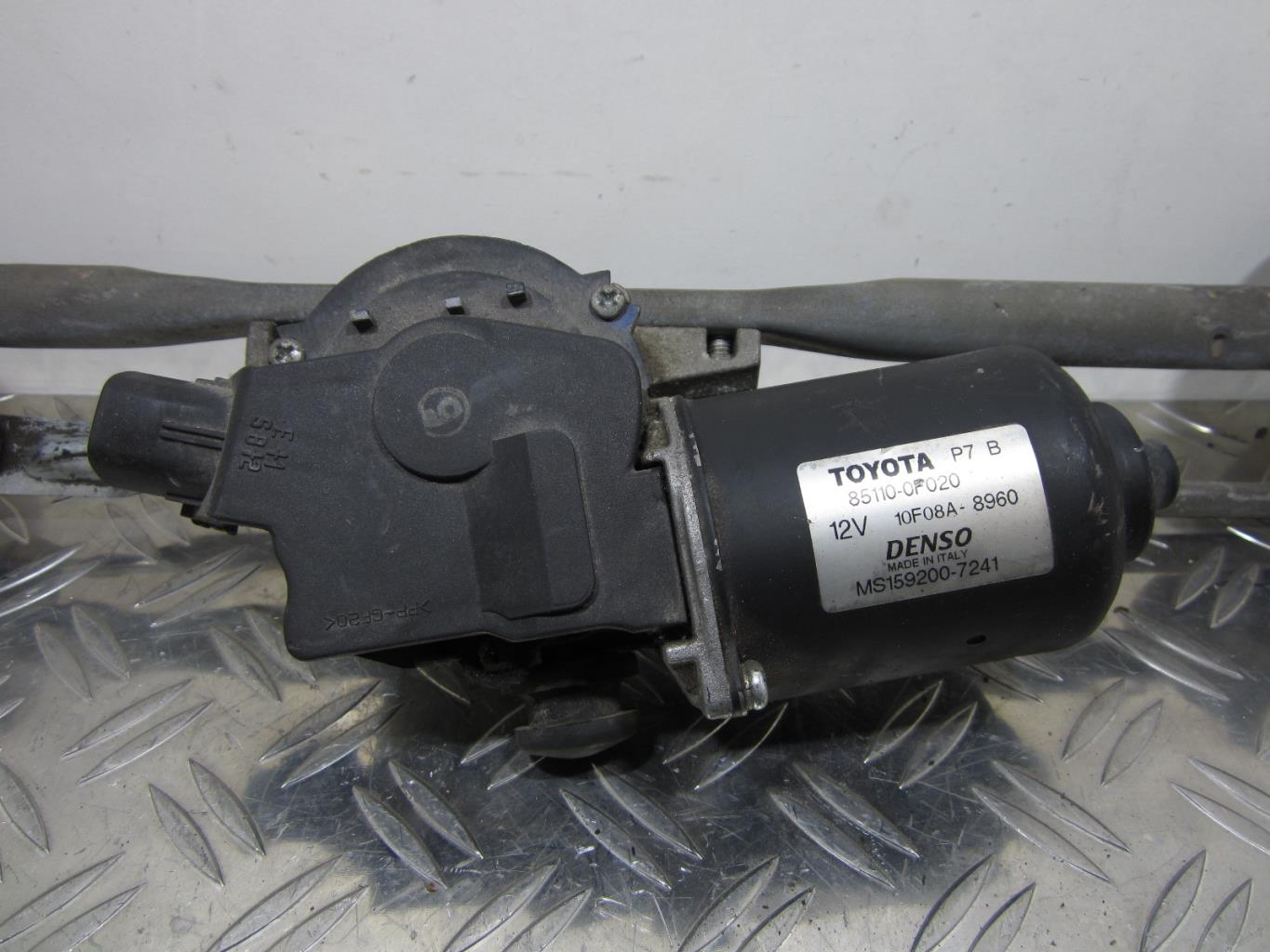 Moteur d’essuie glace avant TOYOTA COROLLA VERSO 2 PHASE 1 – 851100F020 / MS1592007241