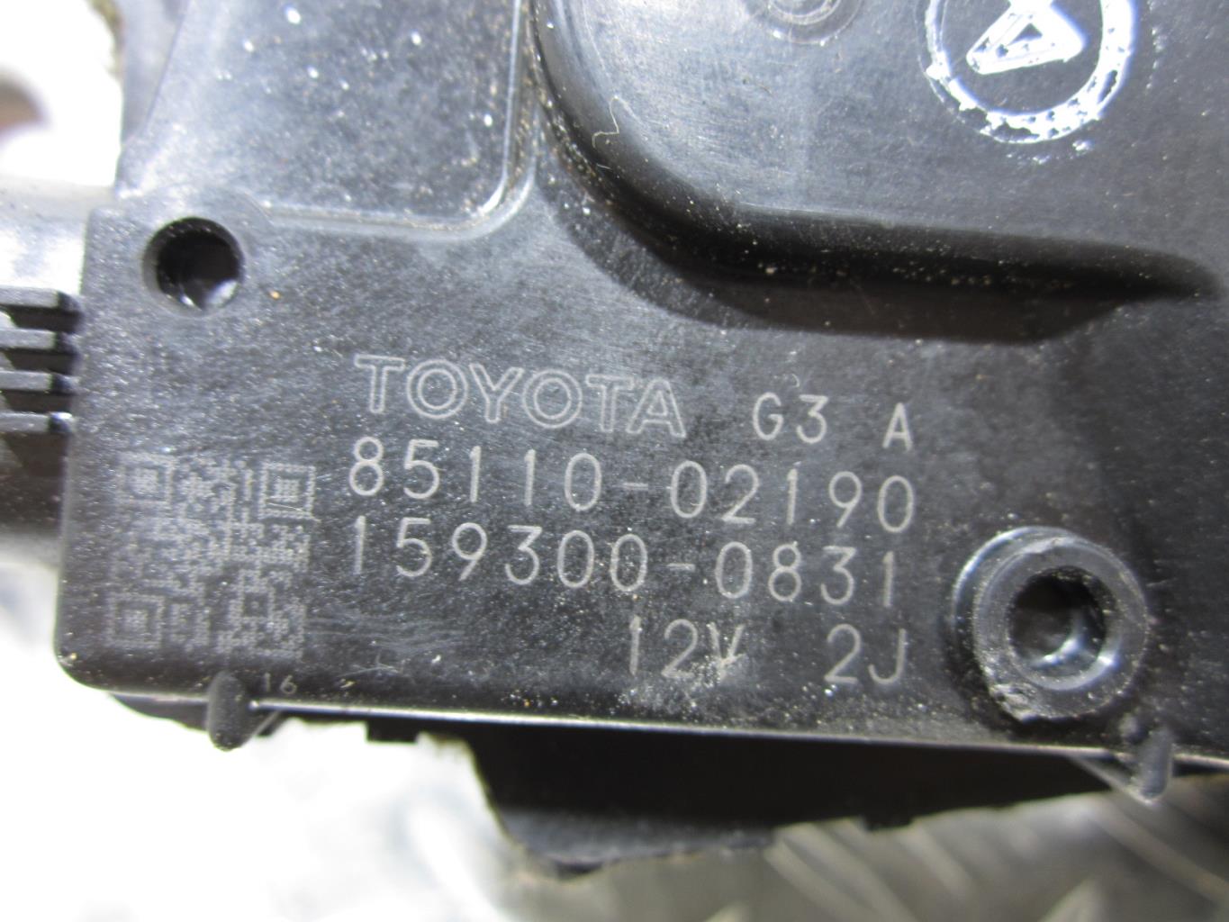 Moteur essuie glace avant TOYOTA AURIS 1 PHASE 1 – 8511002190 / 1593000831