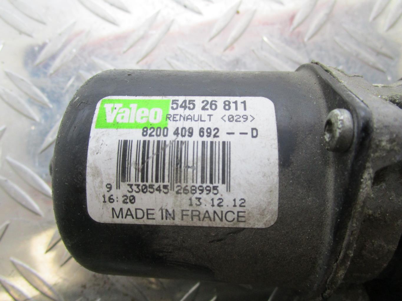 Moteur essuie glace avant RENAULT KANGOO 2 PHASE 1 – 54526811