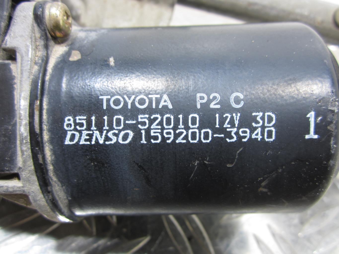 Moteur essuie glace avant TOYOTA YARIS 1 PHASE 2 – 8511052010