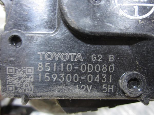 Moteur essuie glace avant TOYOTA YARIS 2 PHASE 1 – 851100D080 / 1593000431