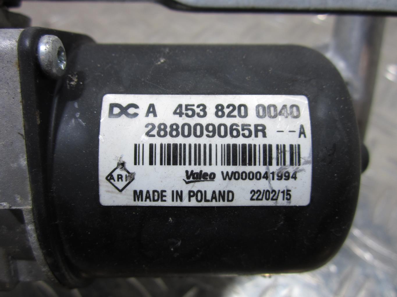 Moteur essuie glace avant RENAULT TWINGO 3 PHASE 1 – 288009065R