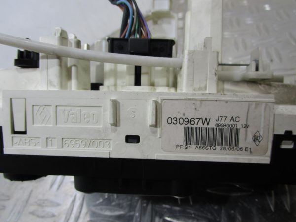 Commande chauffage RENAULT CLIO 3 PHASE 1 – 7701062226
