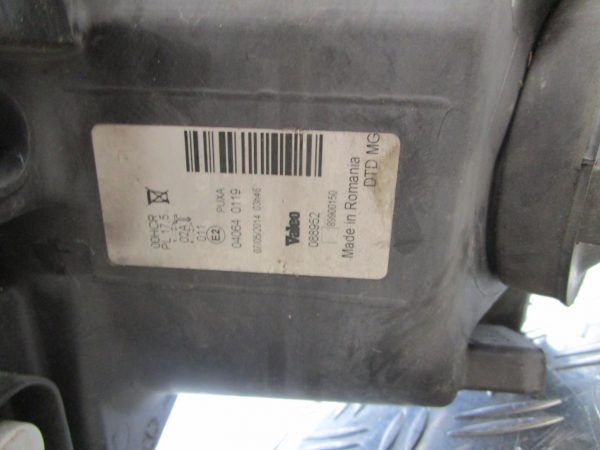 Optique avant principal droit (feux)(phare) RENAULT CLIO 3 PHASE 2 – 088952