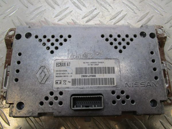 Ecran GPS RENAULT KOLEOS 1 PHASE 1 – 28091jy000