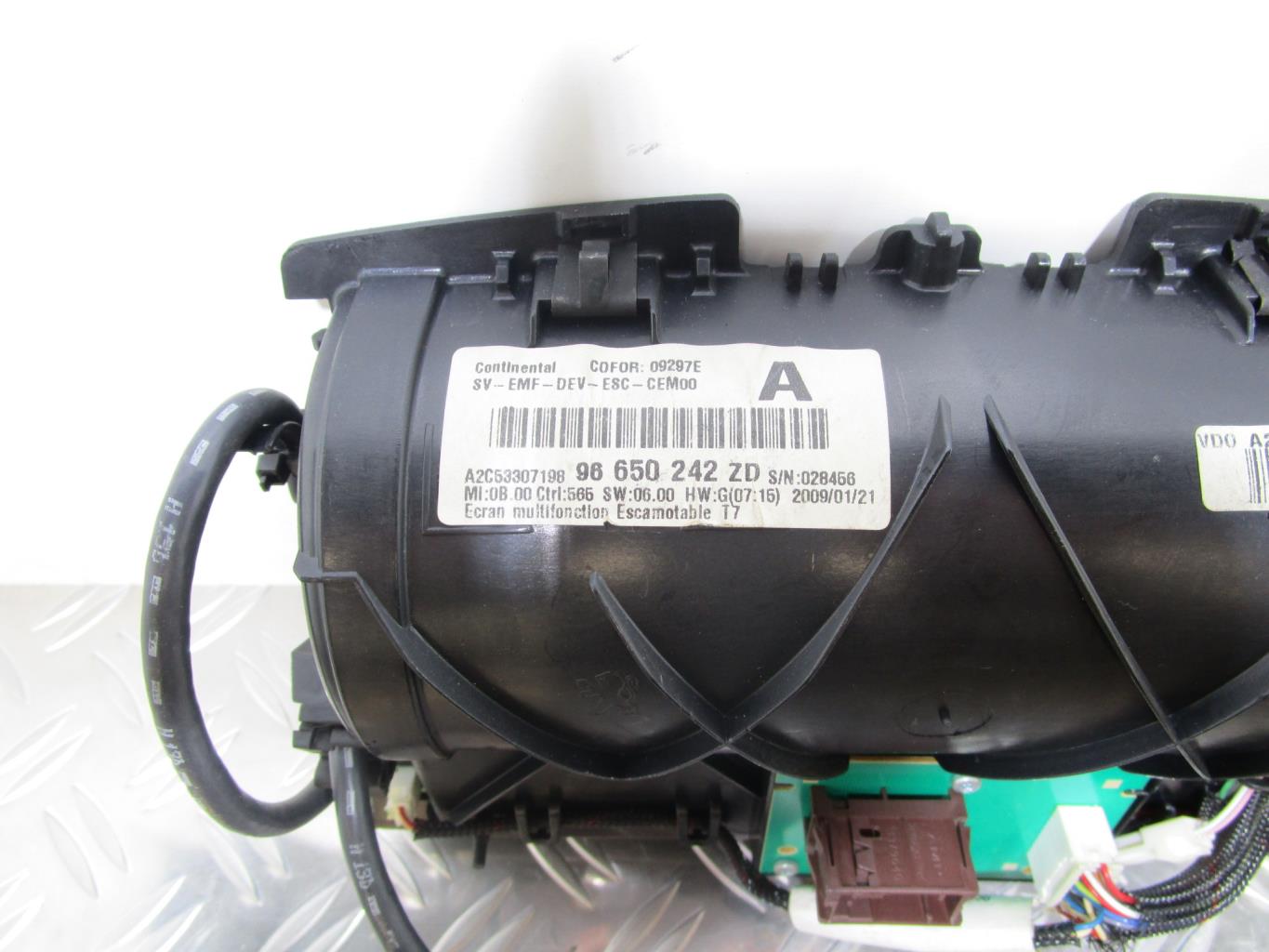Ecran GPS PEUGEOT 308 1 PAHSE 1 – 96650242zd