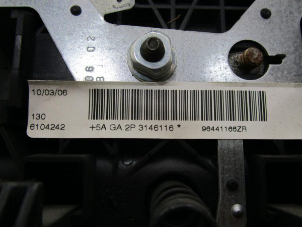 Air bag conducteur PEUGEOT 206 PHASE 1 – 96441166zr