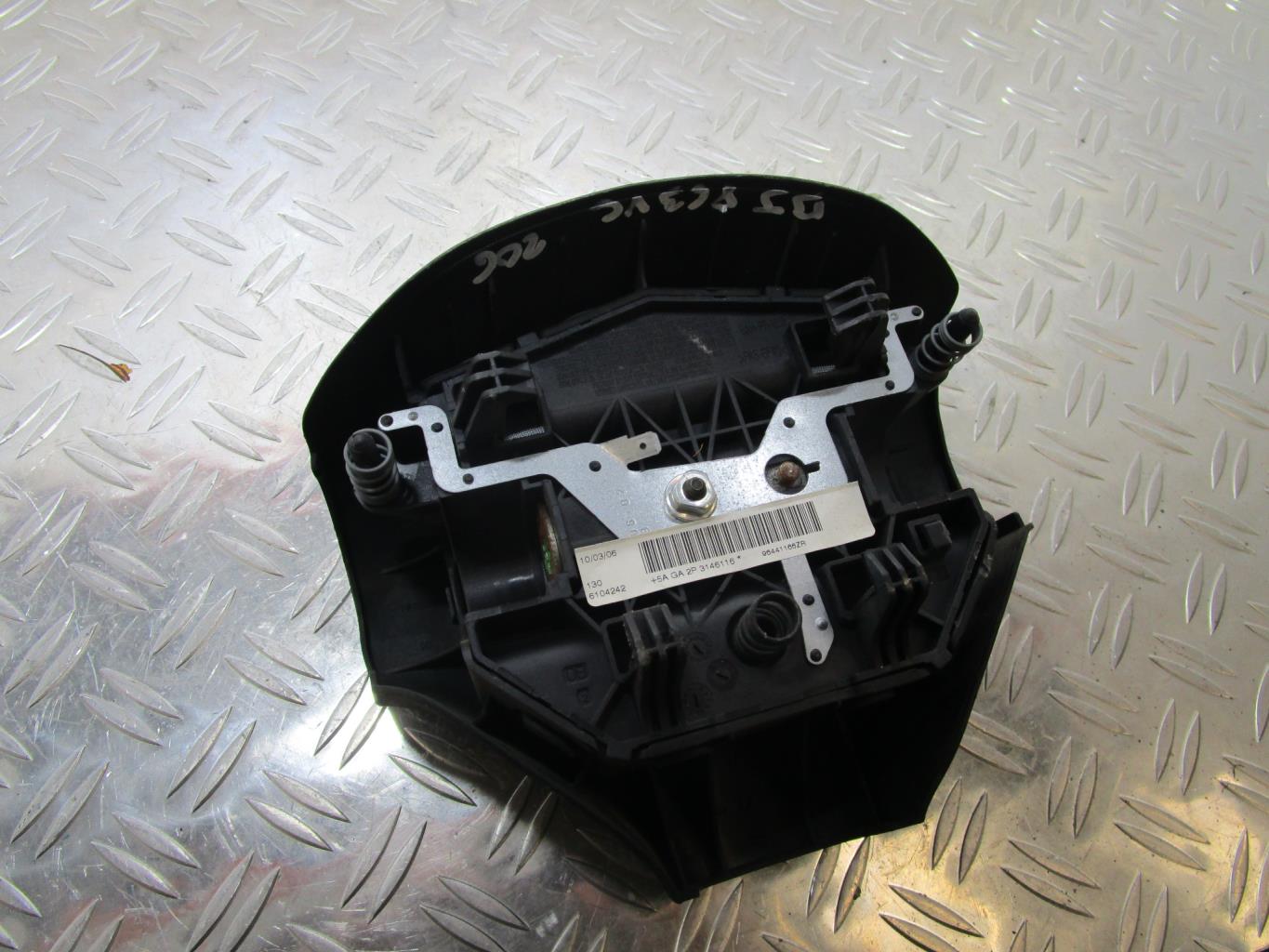 Air bag conducteur PEUGEOT 206 PHASE 1 – 96441166zr