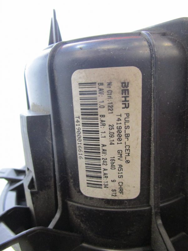 Pulseur d’air CITROEN C3 2 PHASE 2 – t4190001