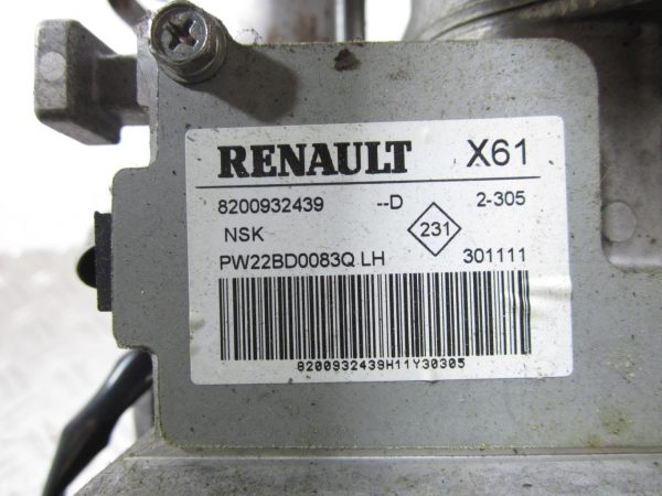 Colonne de direction RENAULT KANGOO 2 PHASE 1 – 8200932439