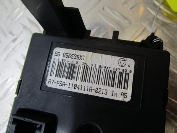 Commande chauffage PEUGEOT 207 PAHSE 2 BREAK – 96856538XT