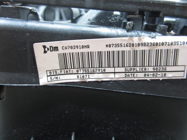 Air bag conducteur FIAT PUNTO EVO 3 – 07355162010