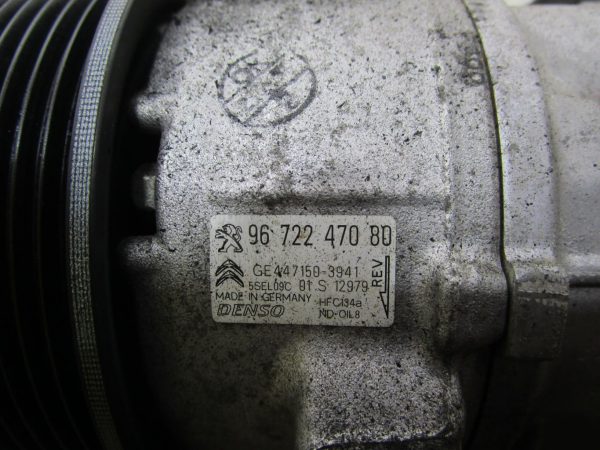 Compresseur clim CITROEN C3 2 PHASE 2 – 9672247080
