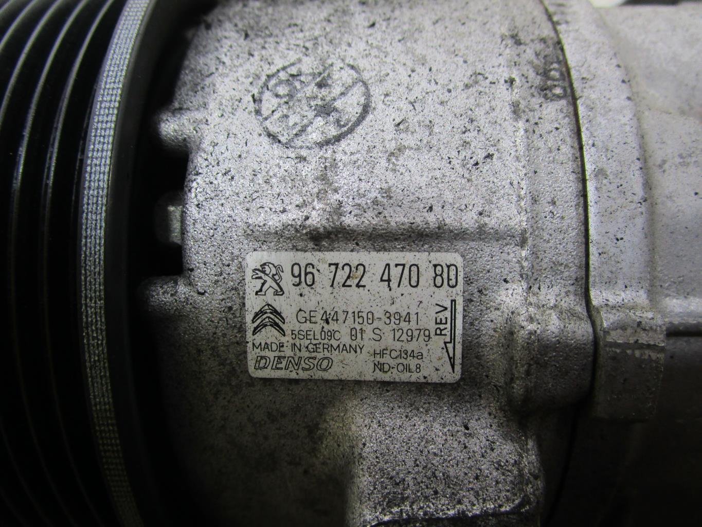 Compresseur clim CITROEN C3 2 PHASE 2 – 9672247080