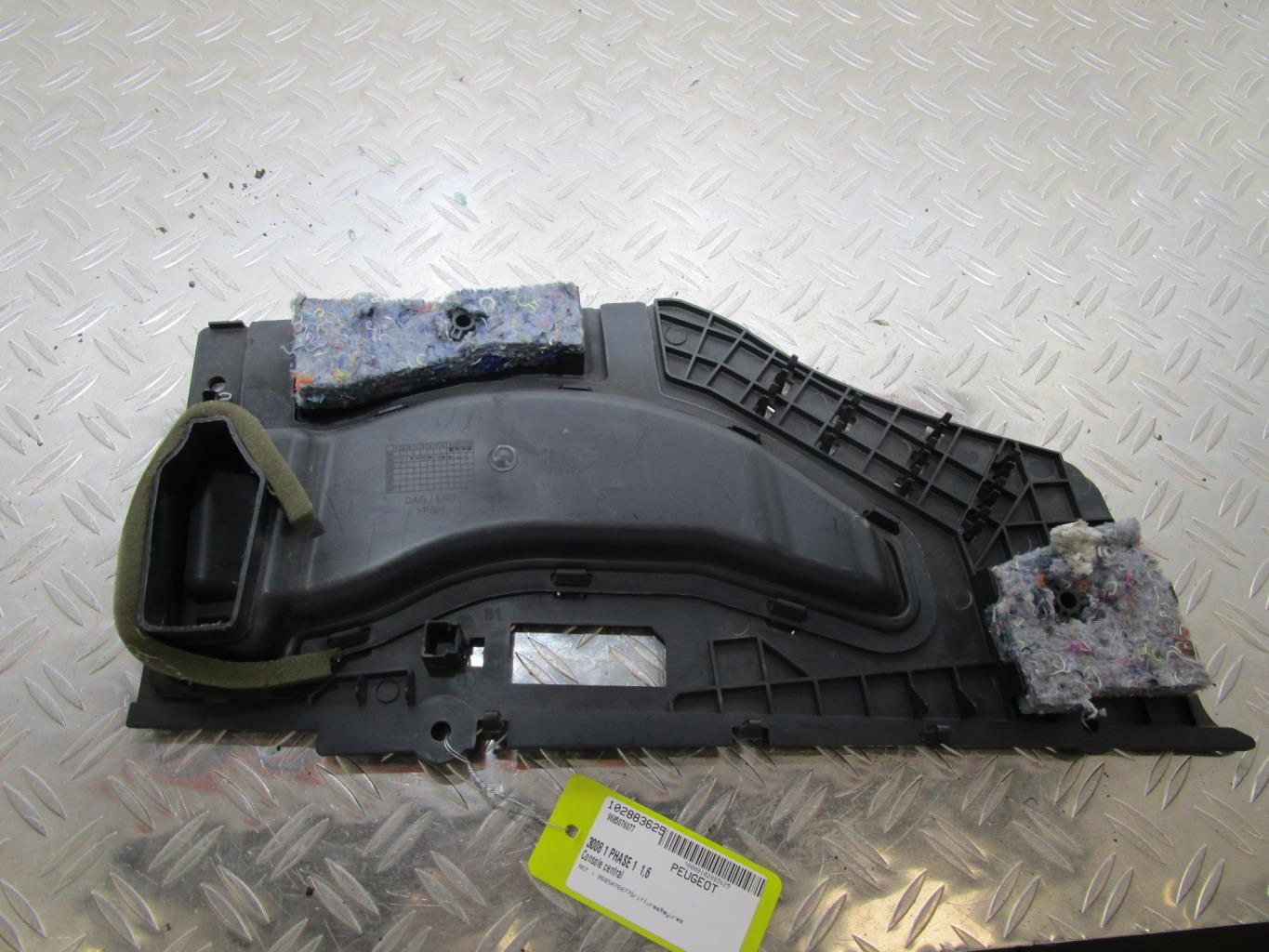 Console central (interieur plastique) PEUGEOT 3008 1 PHASE 1 – 9685076077