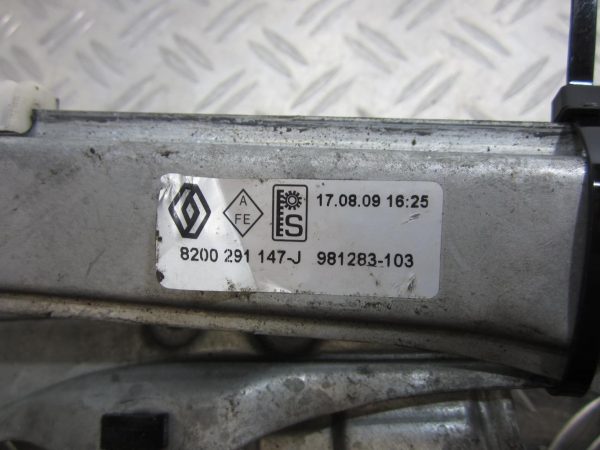 Leve vitre electrique avant droit RENAUTL CLIO 3 PHASE 2 – 8200291147