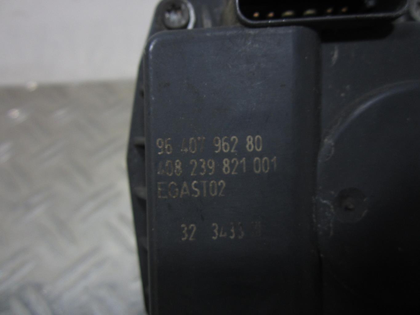 Boitier papillon CITROEN C3 1  PHASE 1 – 9640796280
