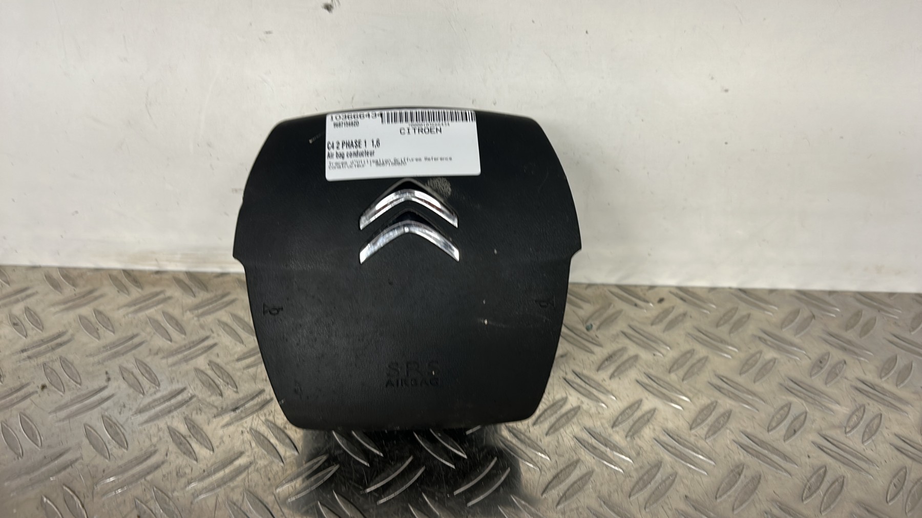 Air bag conducteur CITROEN C4 2 PHASE 1 – 96871568ZD