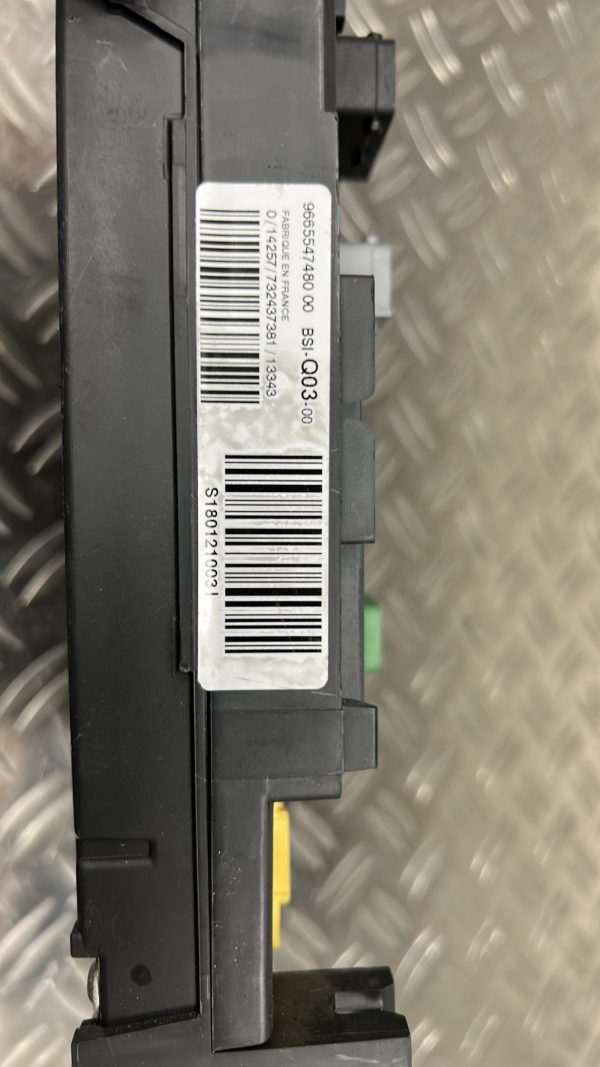 Boitier BSI CITROEN C4 2 PHASE 1 – 9665547480
