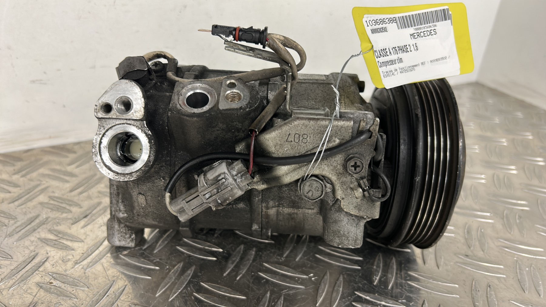 Compresseur clim MERCEDES CLASSE A 176 PHASE 2 – A0008303502