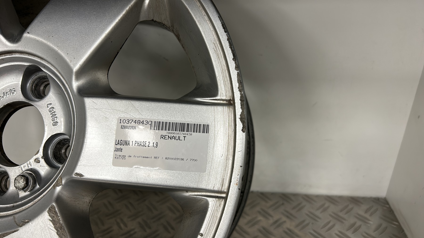 Jante RENAULT LAGUNA 1 PHASE 2 – 8200022036