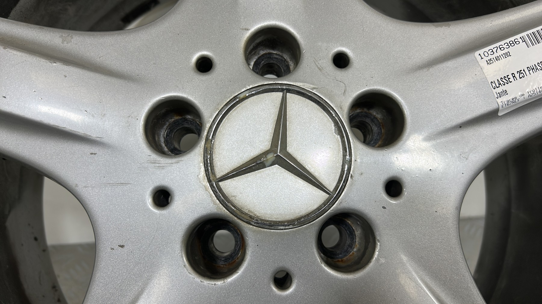 Jante MERCEDES CLASSE R 251 PHASE 1 BREAK – A2514011202