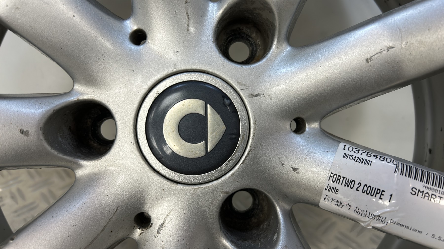 Jante SMART FORTWO 2 COUPE – 0015426V001