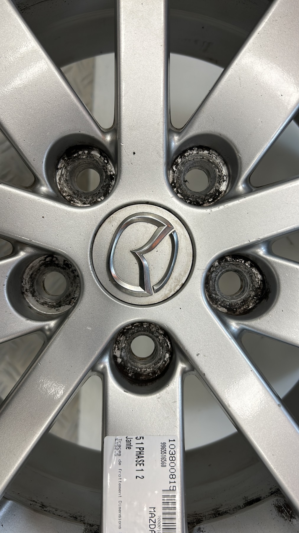 Jante MAZDA 5 1 PHASE 1