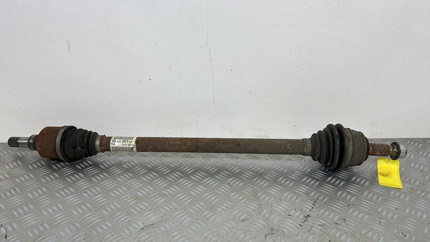 Cardan droit (transmission) PEUGEOT 308 2 PHASE 1 – 9806699780