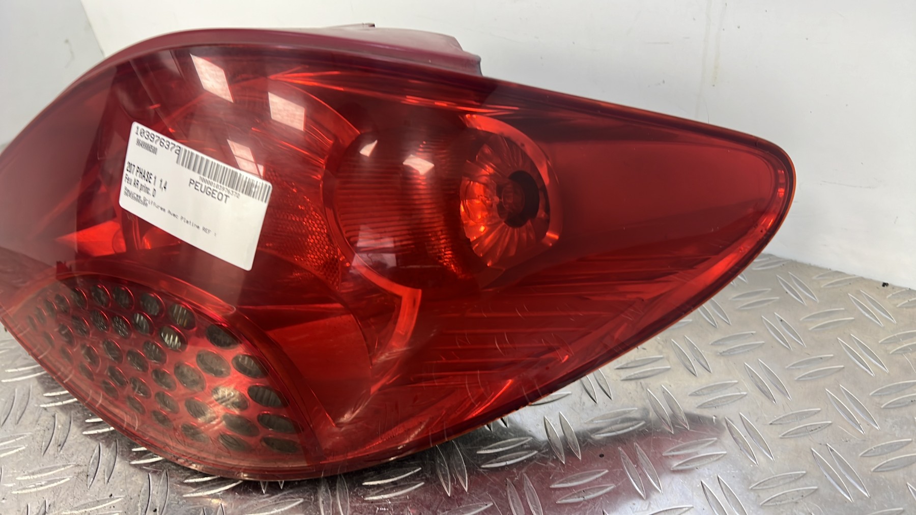 Feu arriere principal droit (feux) PEUGEOT 207 PHASE 1 – 9649986580