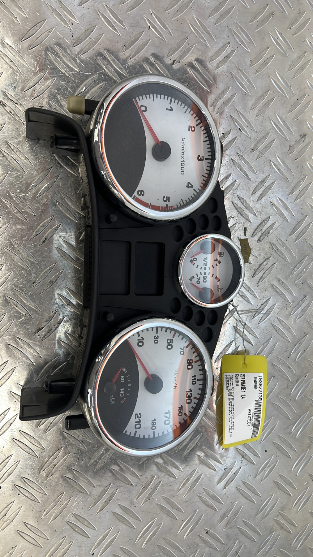 Compteur PEUGEOT 207 PHASE 2 – 9662904980