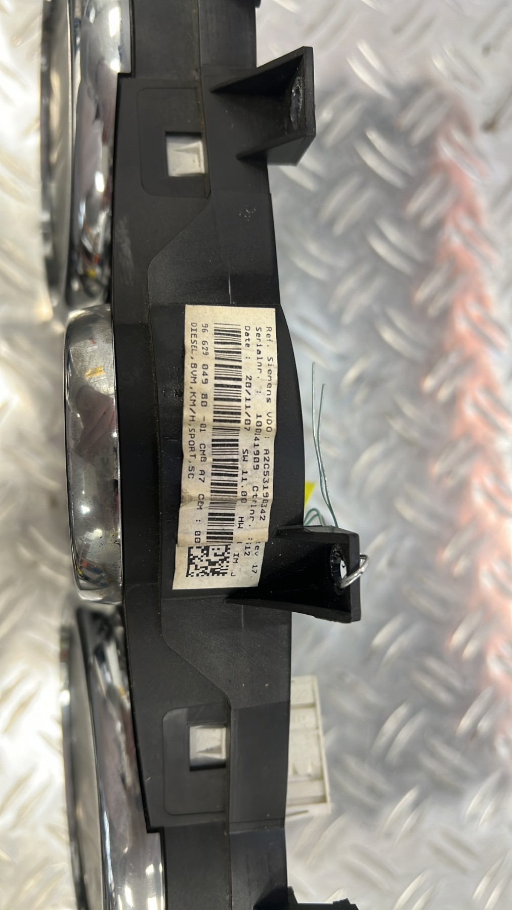 Compteur PEUGEOT 207 PHASE 2 – 9662904980