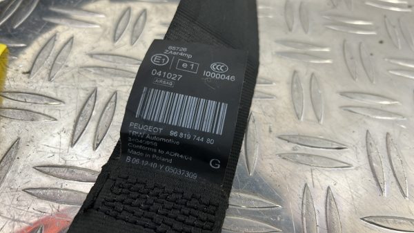 Ceinture avant gauche PEUGEOT 5008 1 PHASE 1 – 9681974480