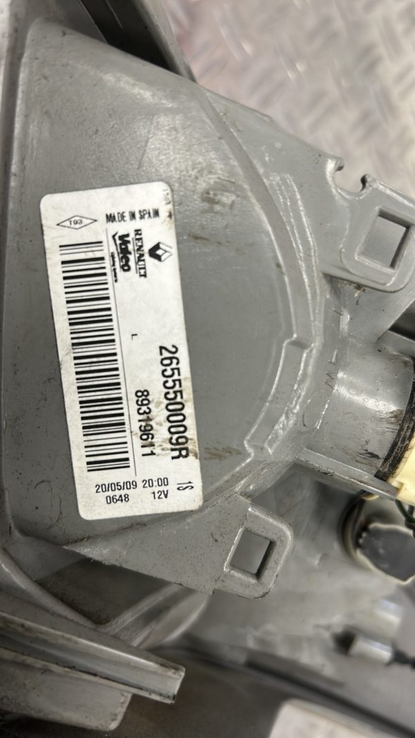 Feu arriere secondaire gauche (feux) RENAULT MEGANE 3 PHASE 1 – 265550009R