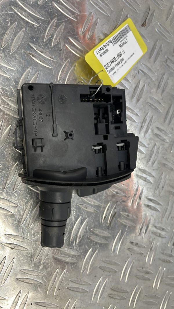 Commodo d’essuie glaces RENAULT CLIO 3 PHASE 1 BREAK – 88103003396